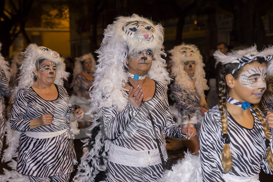 Rua del Carnaval de Les Roquetes del Garraf 2017